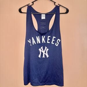 PINK Victoria's Secret Women's Yankees Athletic Tank Top - Size Large